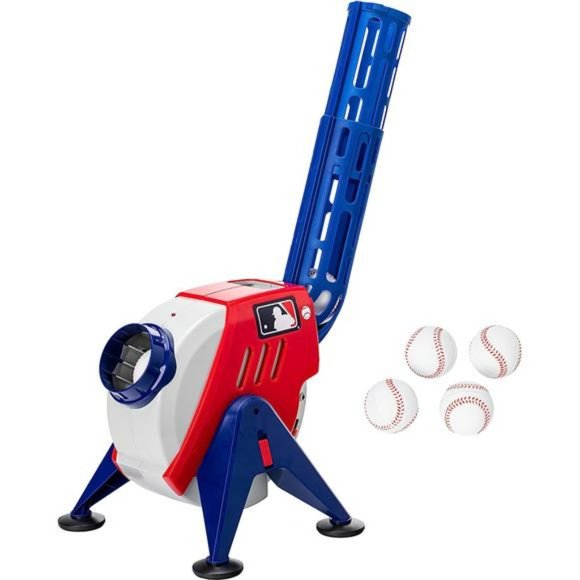 Franklin Sports Kids Pitching Machine - Plastic Baseball Pitching Machine - Picture 1 of 7